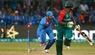 Dhoni stumps